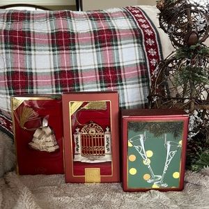 Lenox Christmas ornaments*